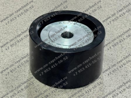 K6000-1002470A Ролик обводной ремня привода двигателя Yuchai двс ючай оригинальные запчасти заводские комплектующие китайских фронтальных погрузчиков sdlg, xcmg, xgma, foton
