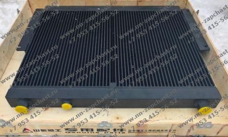 4110001548, LY-LG956L-6A Радиатор гидромеханической коробки передач фронтального погрузчика оригинальные запчасти заводские комплектующие китайских фронтальных погрузчиков SDLG 956, 968